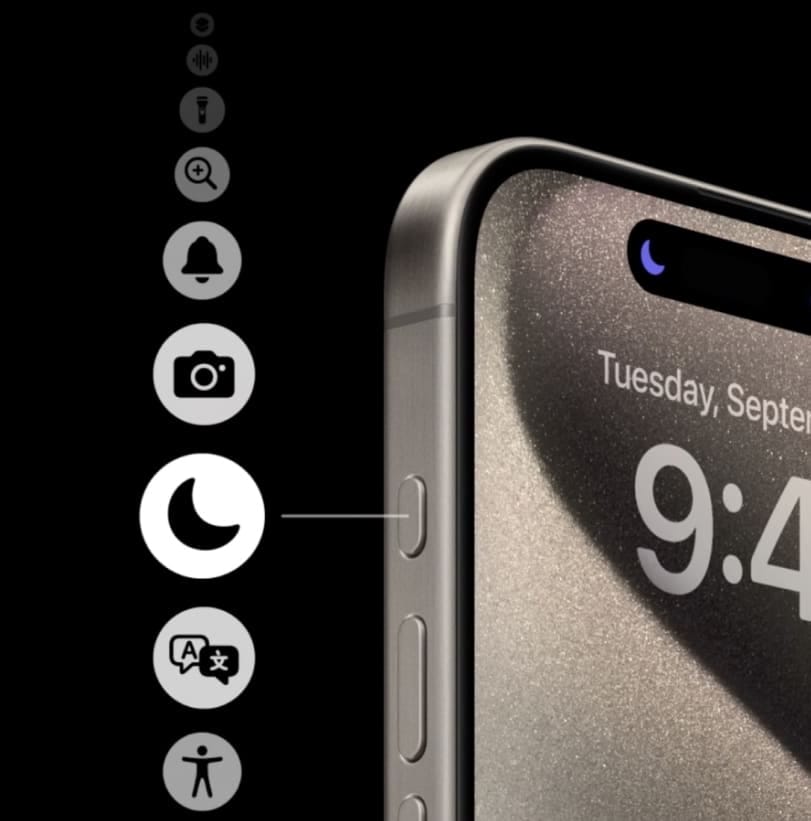 Apple iPhone 15 Pro 128Gb Black Titanium, чёрный титан