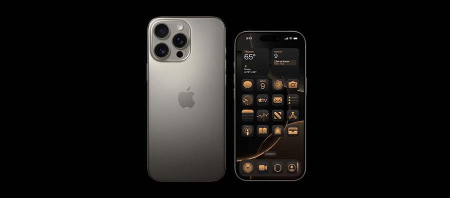 Apple iPhone 16 Pro Max 256Gb Natural Titanium, натуральный титан