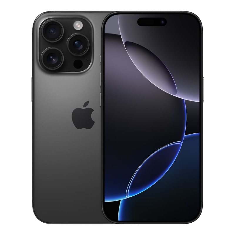 Apple iPhone 16 Pro 512Gb eSIM Black Titanium, титановый чёрный