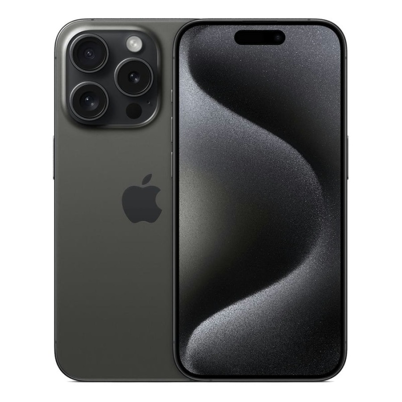 Apple iPhone 15 Pro 512Gb eSIM Black Titanium, чёрный титан