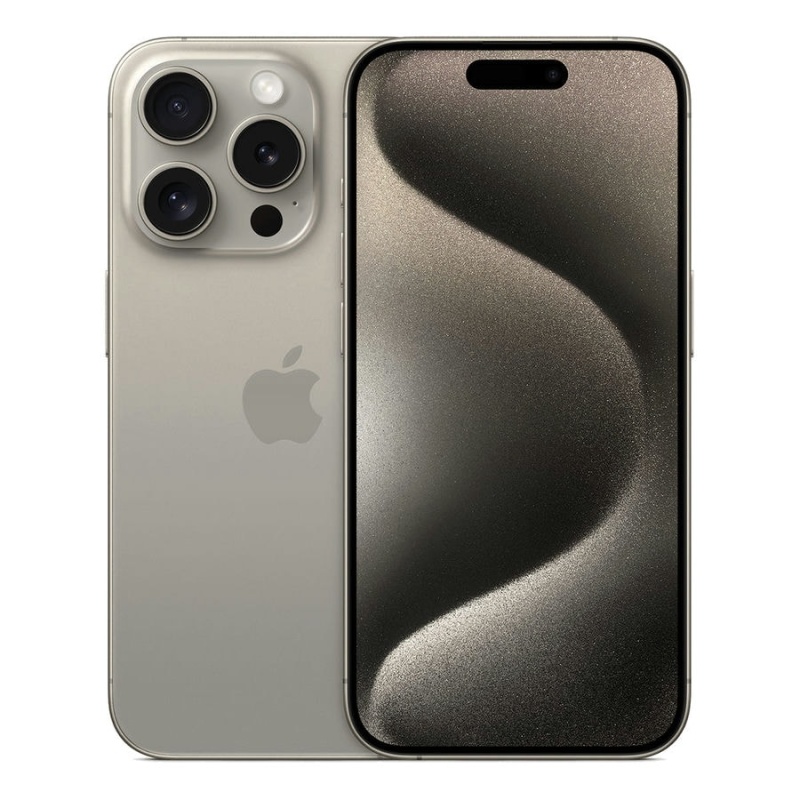 Apple iPhone 15 Pro 512Gb eSIM Natural Titanium, натуральный титан