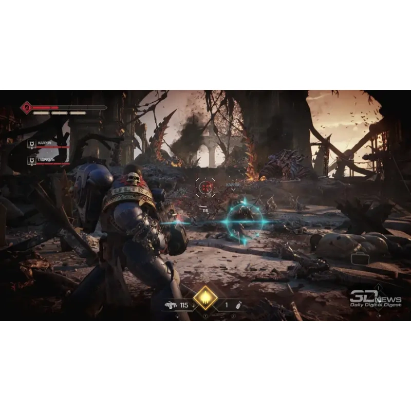 Цифровая версия игры Warhammer 40,000: Space Marine 2 для Sony PlayStation 5, русская озвучка — изображение 2